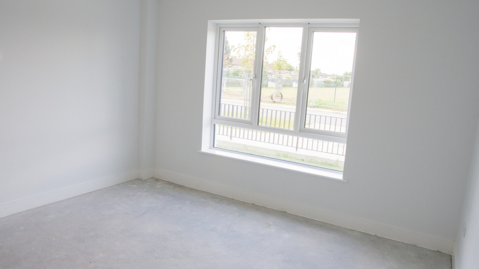 Spacious dining area