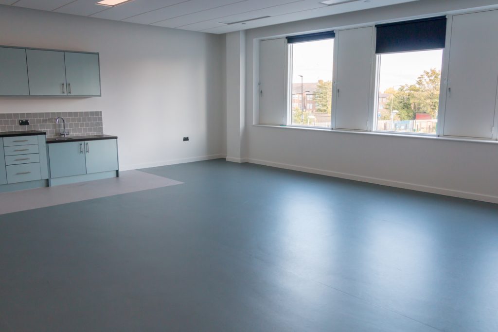 Spacious classrooms at Plumcroft Primary