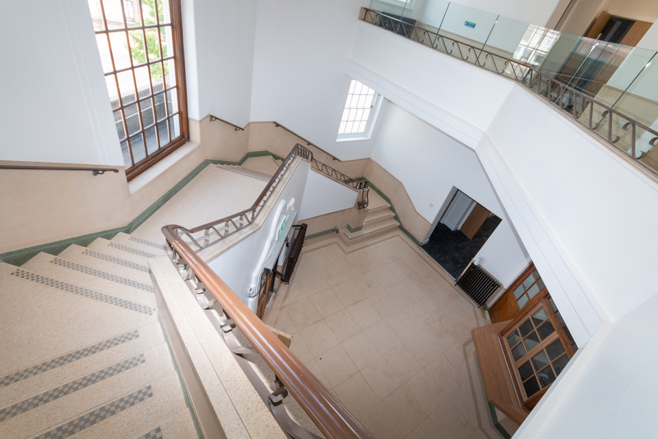 Impressive interiors at the Old Library in High Wycombe.