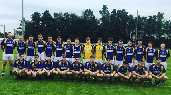 Glenamaddy GAA team. North Board Championship Semi-Final 2019